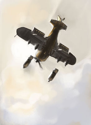 Ensign: Dive Bomber Illustration